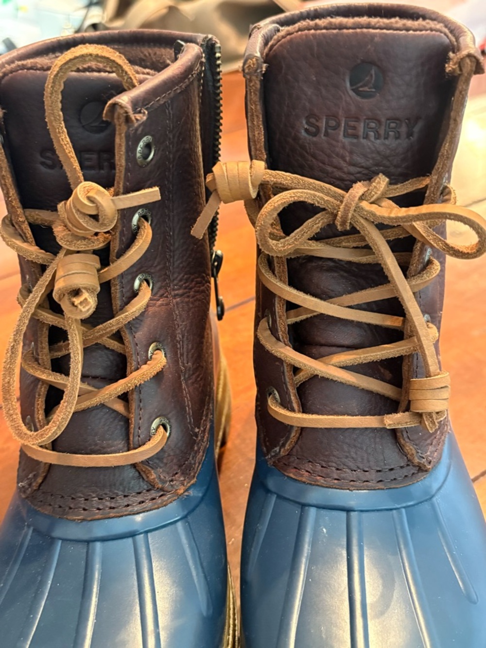 Sperry Plush Step Boot - Brown Interior